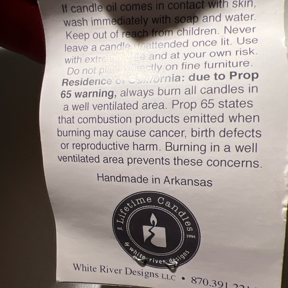 Lifetime Candles Small Cube Oil Lamp Green Orchid Glass Handmade USA - Picture 7 of 10